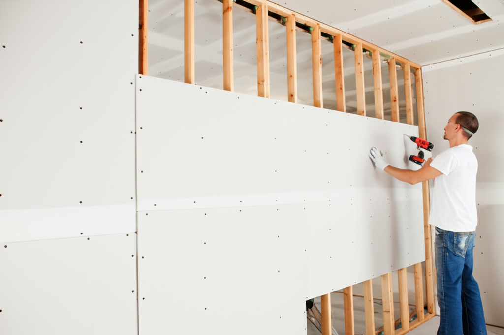 Professional drywall installation